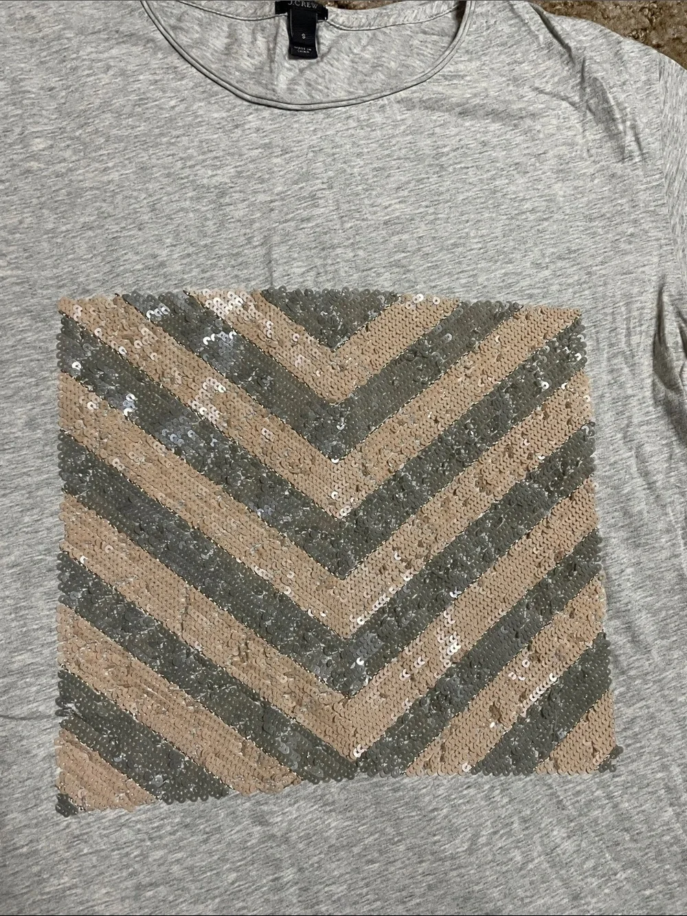 J.Crew Woman’s Gray T Shirt Size Small‎